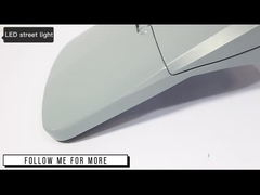 120 वाट एलईडी स्मार्ट स्ट्रीट लाइट IP65 रडार सेंसर वैकल्पिक 155lm/W के साथ