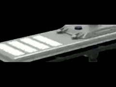 सौर पैनल के साथ एलईडी स्ट्रीट लाइट 100W 1.5W एल्यूमिलेड 3030एसएमडी बुद्धिमान नियंत्रण प्रणाली के साथ