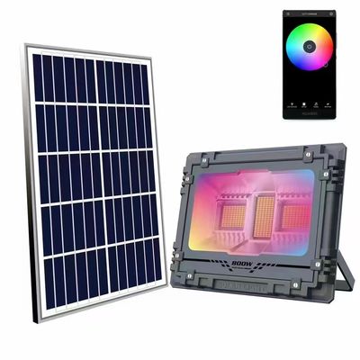60w~800w एलईडी सौर स्ट्रीट फ्लड लाइट के साथ दूरस्थ सौर संचालित बाढ़ रोशनी