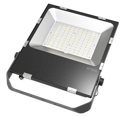 150w आउटडोर एलईडी फ्लडलाइट Ip65 स्क्वायर फ्लैट रिफ्लेक्टर स्लिम एलईडी गार्डन फ्लडलाइट