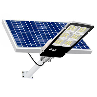 Ip65 डाई कास्ट एल्यूमीनियम 100w सौर एलईडी स्ट्रीट लाइट इनबिल्ट बैटरी सौर स्ट्रीट लाइट