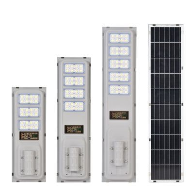 100W 200W 250W एलईडी सोलर स्ट्रीट लाइट आउटडोर IP65 मोशन सेंसर के साथ गैल्वेनाइज्ड शीट