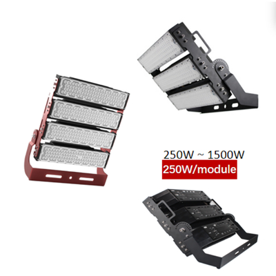 उच्च मास्ट लाइट 200w ~ 1500w एलईडी बाढ़ प्रकाश आउटडोर प्रकाश समाधान