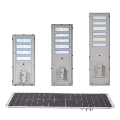एलईडी सौर स्ट्रीट लाइट्स आउटडोर स्वचालित सेंसर परियोजना के साथ IP65 जलरोधक