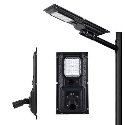 आउटडोर प्रोजेक्ट रिमोट कंट्रोल एलईडी लैंप 5050एसएमडी ऑल इन वन सोलर स्ट्रीट लाइट